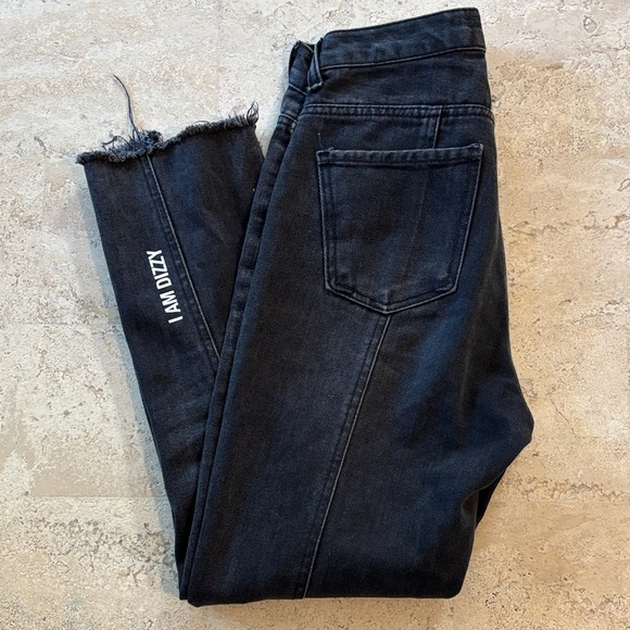 Rolarola Medium Black High-Waisted Jeans - Picture 5 of 5